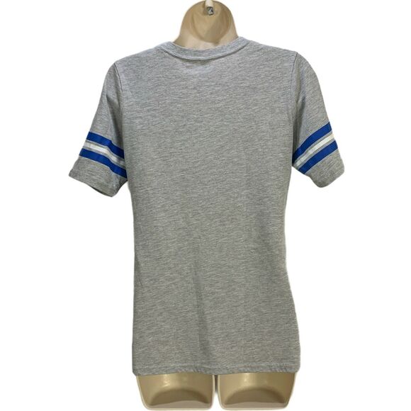 NASA Logo Women's T Shirt Size Medium Gray Blue Short Sleeve Top Pullover - Picture 2 of 7